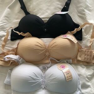 White, Black and Cream Bras Intimates & Sleepwear
